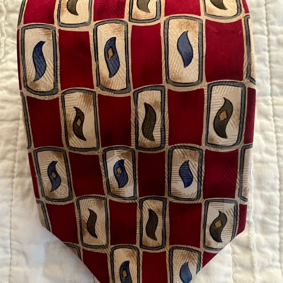 FERRELL REED (FOR NORDSTROM) SILK TIE Handmade USA - Picture 5 of 7